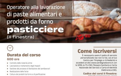 Corso di Operatore alla Lavorazione di Paste Alimentari e Prodotti da Forno – Pasticciere