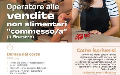 Corso di Operatore alle Vendite non Alimentari